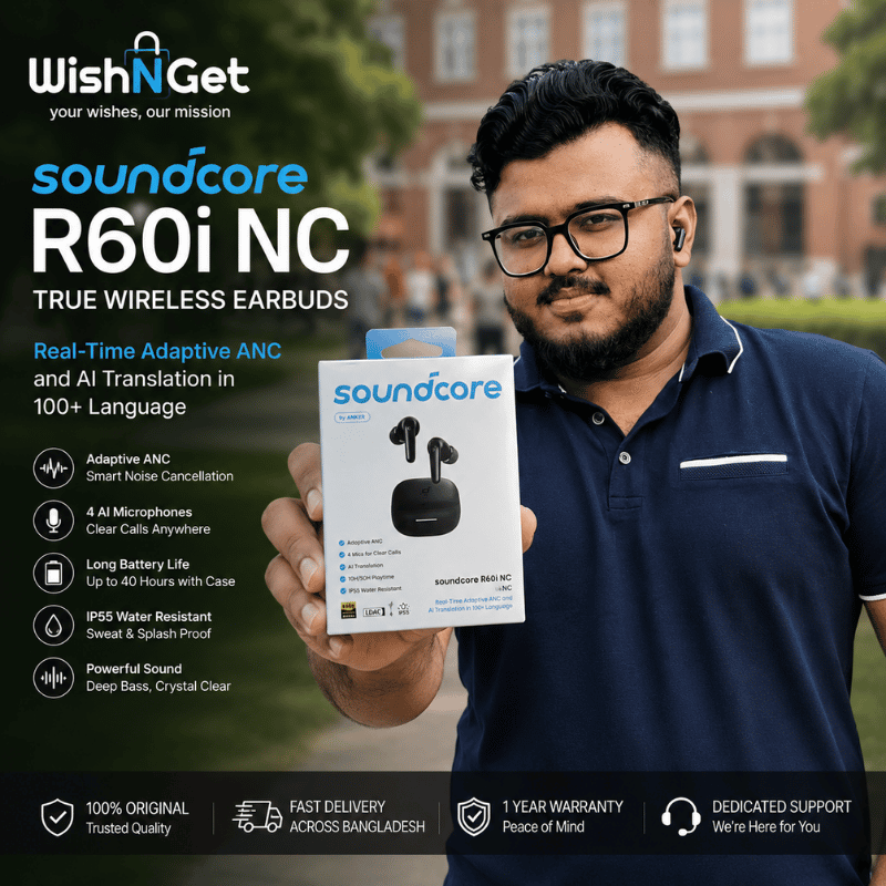Soundcore R60i True Wireless Earbuds Price in Bangladesh
