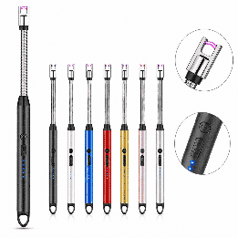 Rechargeable USB Plasma Electric Arc Lighter – Windproof Flameless Ignition for Candle, BBQ & Camping