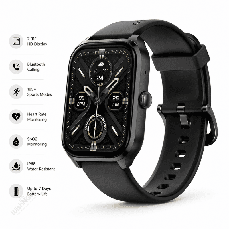 Oraimo Watch 5 Lite OSW-804 Smart Watch Price in Bangladesh